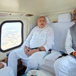 यूपी के उप मुख्यमंत्री व कृषि मंत्री ने किया हवाई सर्वे