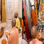 रामनगरी पहुंचे मुख्यमंत्री योगी, हनुमानगढ़ी और रामलला के दरबार में किया दर्शन-पूजन