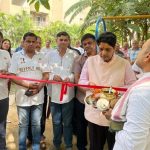 गौर कास्केड्स में ओपन जिम का शुभारंभ, राजनगर एक्सटेंशन की सोसाइटी को मिली फिटनेस सुविधा