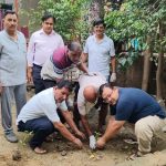 ‘एक पेड़ माँ के नाम’ अभियान के अंतर्गत क्लासिक रेजीडेंसी में लगाए गए 100 पौधे