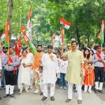 क्रॉसिंग रिपब्लिक की स्काईटेक फेज-2 सोसाइटी में धूमधाम से मनाया गया 80वां स्वतंत्रता दिवस