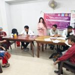 गुलमोहर एन्क्लेव में लगा नि:शुल्क स्वास्थ्य शिविर, सैकड़ों लोगों ने कराई जांच
