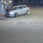 तेज रफ्तार कार ने पेट्रोल पंप पर मचाया कहर, CCTV में कैद हुआ दिल दहला देने वाला मंजर!!