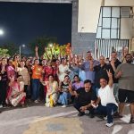 स्कर्डी ग्रीन्स में चढ़ा लोकतंत्र का रंग!!