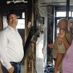 इंदिरापुरम में हाईराइज टावर के फ्लैट में आग!