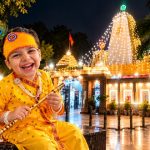 बारिश में कान्हा के स्वागत की तैयारी, गरज रहे बादल!!