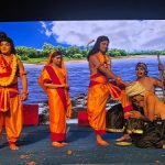 राजनगर एक्सटेंशन रामलीला में भावुक हुए दर्शक, राम-केवट संवाद से शबरी मिलन तक का हुआ सजीव मंचन
